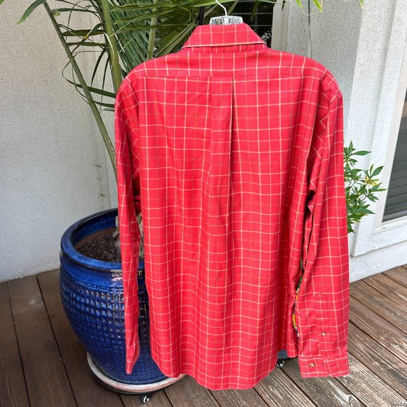 BROOKS BOTHERS Men's Button-Down Shirt - Large - Picture 5 of 7